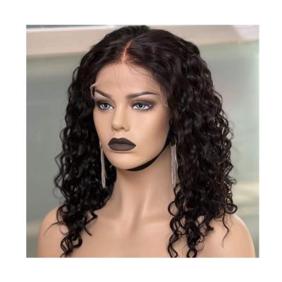 China Bob JOYWIGS 180% Brazilian Curly 5X5 Virgin Hair 5X5 Closure Wig for sale