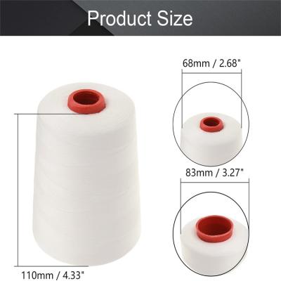 China 30s Spun Polyester TFO / 2 302 TEX 40 Bulk Waterproof Waxed Sewing Thread Manufacture China for sale