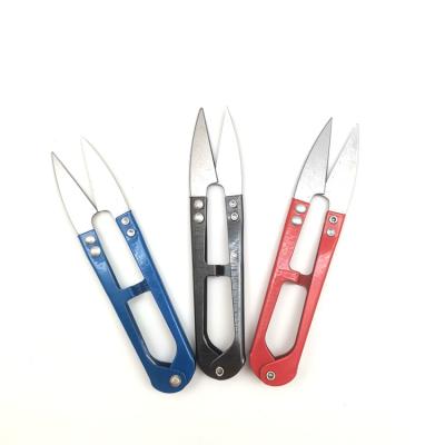 China left & Wholesale Good Quality Household Cross Stitch Alloy Right Handed Scissors Sewing Cutters for sale