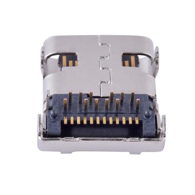 China USB Suppliers Typc C 24 Pin USB C Connector SMD SMT Female Connector CQ059-TC24 for sale