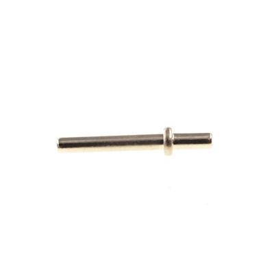 China PCB Pin 9.5mm Printed Circuit Male PCB Pins Press-Fit Tip 1.0 Mm Diameter Header Single Brass Plated Gold Bias Connector Pin 1u 1.0mm for sale