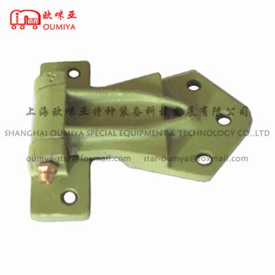 China Mild Steel Shelter Hinge Truck Body Parts Container Tool Box Military Hinge 076087AM for sale