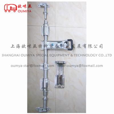 China Stainless steel van truck rear door lock gears/hinge body fittings 107126BS/truck van truck for sale