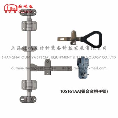 China Stainless Steel Body Dry Door Locks Van Enclosed Semi Trailer Rear 106045AS for sale