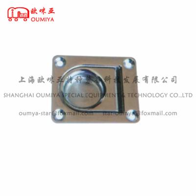 China Mild Steel Trailer Recessed Pan D Ring Floor Rope Ring Anchor Moor 131065AS for sale