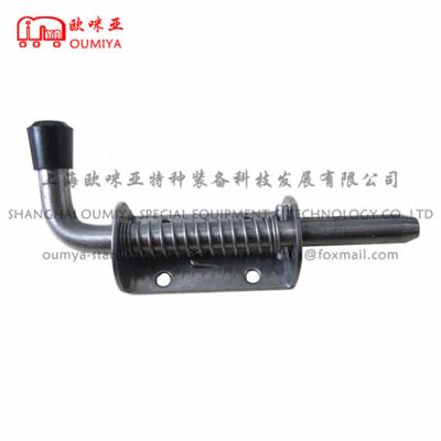 China Mild Steel Trailer Spring Latch Spring Bolt Latch Push Bolt 141194AM 141194AS for sale