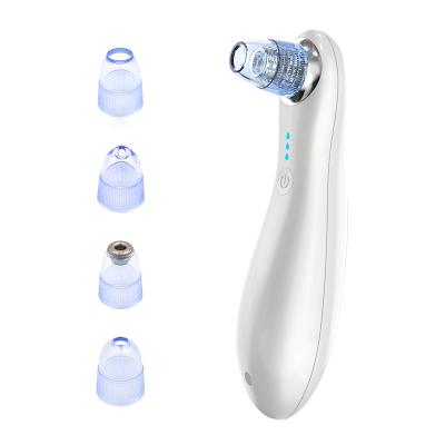 China Rechargeable Electric Face Skin Care Detergent Acne Treatment Nose Blackhead Vacuum Vacuum Suction Blackhead Remover for sale