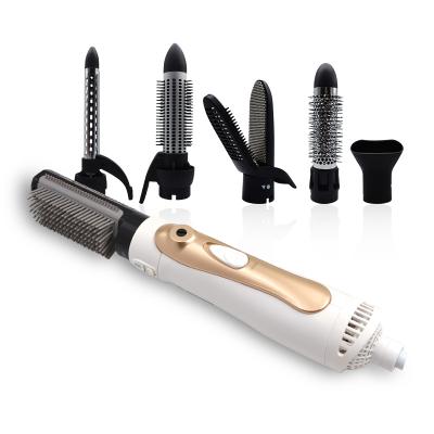 China 110V-220V Rotation Interchangeable Hot Brush Comb Hot Hair Comb 2 Speeds Electric Hair Tools for sale