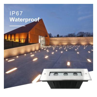 Cina Luce sotterranea impermeabile sepolta in incasso DC 24V LED Luci da giardino esterne in vendita