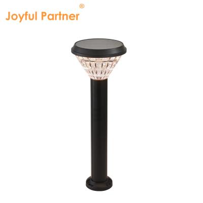 Chine Super lumineux lampadaires solaires en aluminium matériau ABS + PC contrôle de la lumière intelligente blanc chaud pour le jardin paysager à vendre