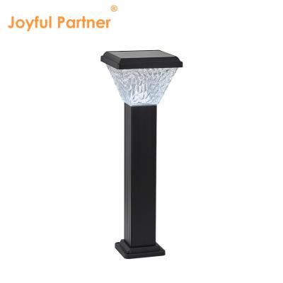 China Outdoor LED Solar Lawn Light Large Capacity Battery ABS Aluminum Material RGB Color Suitable For Courtyard Parks for sale