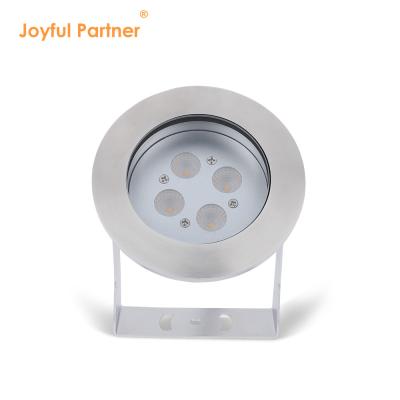 China 12W 16W Lâmpada de fonte de aço inoxidável resistente à água LED subaquático Iluminação de piscina IP68 à venda