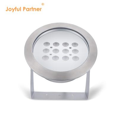 China 316L Stainless Steel Waterproof IP68 Fountain Light Customized RGBW IP68 Pool Pond Dancing Musical Water Fountain Lights for sale