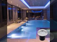 Joyful Lamp 316 Stainless Steel LED Swimming Pool Underwater Light 2700K - 6500K CEM Approved