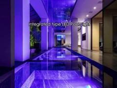JPY120-AC 6watt RGBW Ultra Thin 316ss LED Underwater Swimming Pool Light