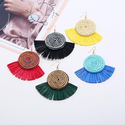 China Vintage Ethnic Fringed Fashion Earrings Bohemian Earrings Hmong Feature Women's Tassel Earrings for sale