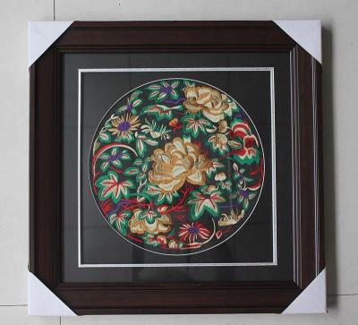 China China Chinese Miao Embroidery Traditional Handmade Embroidery Decorative Painting Give A Friend A Housewarming Wedding Gift for sale