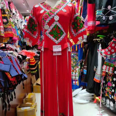 China WJ30162 Hmong Dresses Womens Clothing Thailand Clothing Thailand Miao Improved Womens Clothing for sale