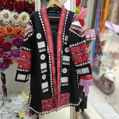 China WJ30128 Hmong Dresses Handmade Miao Men Costume Men's Clothing for sale