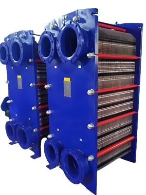 China Stacked Multilayer Corrugated Metal Plate Heat Exchanger Equipment High Efficiency for sale