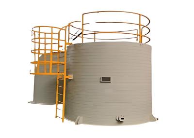 China Chemical Resistance Storage PPH Tank With NF EN 12573 2000 Standard for sale