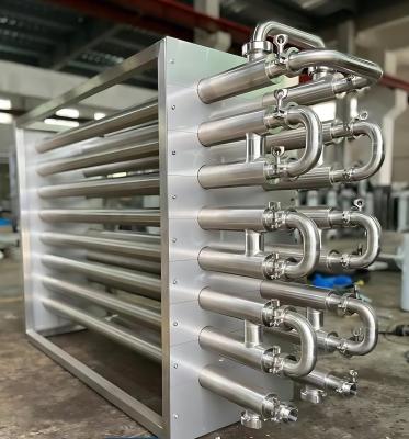 China Stainless Steel Shell And Tube Heat Exchanger For Water Oil Gas Air And Steam for sale