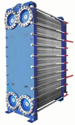 China Efficient  Stainless Steel And Alloy Plate Type Heat Exchanger With One Plane Positioning for sale