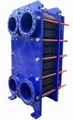 China Double Planes Plate Heat Exchanger Custom Made Sealing  CE And FDA Certified for sale