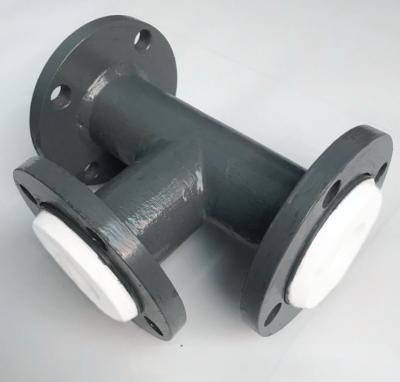 China Customized PTFE Lined Steel Flanged Pipe With Excellent Chemical Resistance for sale