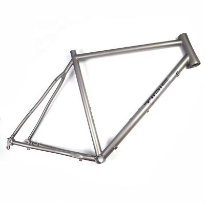 China Titanium Gravel Bike TIRIS Frame Cyclocross Frame Bicycle Accessories Cycling Parts Non-lifts Frameset 700C Custom CR4 29 for sale