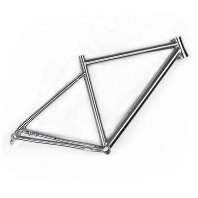 China Road Bikes TIRIS CR3 Titanium Gravel Bicycle Frame Parts Cycling Bicycle Frame Pieces For Traveling Road Bike Custom Factory Direct 700C for sale