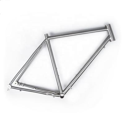 China Road Bikes TIRIS CR7 Gravel Titanium Bike Frame Parts Cycling Bicycle Frame Pieces For Cyclocross Bike Factory Direct Custom 700C for sale