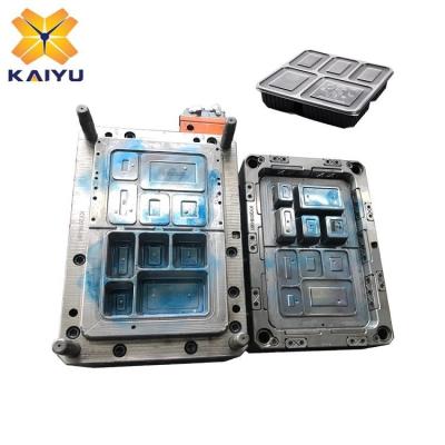 China Steel Plastic Food Container Mold Custom Design PP ABS Plastic Injection Product With Mold Making for sale