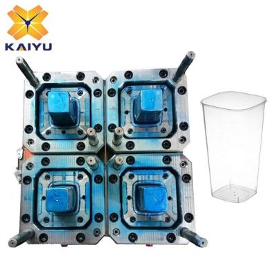 China Steel mold maker for plastic injection molds plastic injection thin-wall cup mold for sale