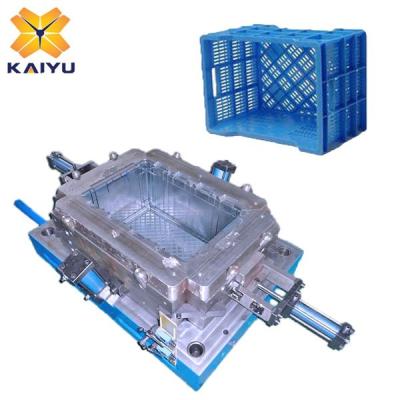 China Steel Custom OEM Making Manufacturer Vegetable Crate Plastic Injection Molding for sale