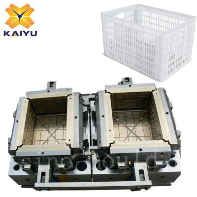 China Large Capacity Steel Household Injection Crate Plastic Frame for sale