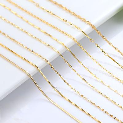 China Cute Wholesale Fashion Jewelry Snake Chain Necklace 16-18-24 Inch 925 Sterling Silver Necklace Chain for sale