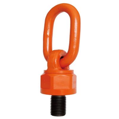 China Wholesale Factory price G80 Forged Point-UNC Alloy Steel Long Thread Bolt Swivel Hoist Hoist Ring for sale