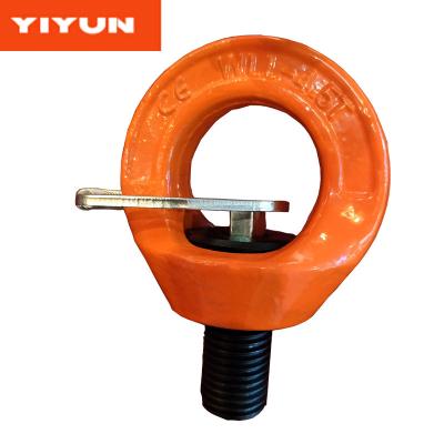 China Alloy Steel Belgium Crane Ring Injection Mold Swivel Eye Bolts With Pewag for sale