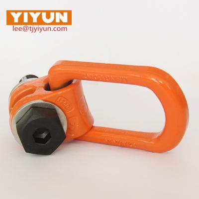 China Lifting Pads Side M8 M10 M12 M16 M18 M20 M24 M30 M36 M40 M48 M64 M100 360 Degree Pull Hoist Ring Swivels for sale