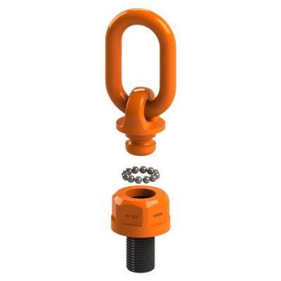 China Alloy steel swivel lifting rigging lifting eye bolts / double swivel lifting point for sale