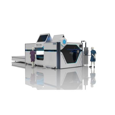 China Tube Metal Laser Cutting Machine Laser Pipe Cutting Machine for sale