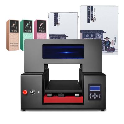 China Hotels A3 UV Inkjet UV Flat Bed Printer Digital Prices Sale Printing Machine Printer For Case Cell Phone for sale