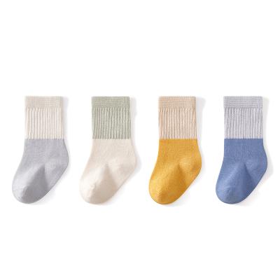 China Spring Autumn Antibacterial Cotton Hot Selling High Quality 100% OEM Customized Factory Wholesale Price Anti Slip Baby Socks for sale