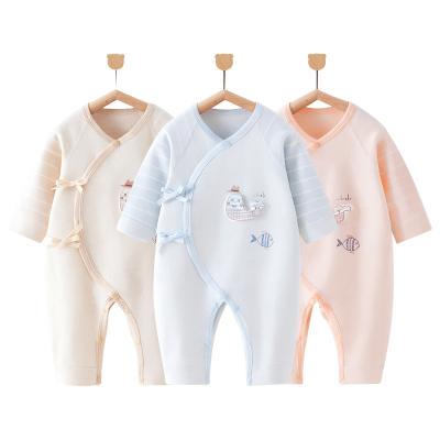 China 2022 Summer Breathable Baby Clothes Sets OEM ODM Custom Factory Wholesale Breathable Comfortable Newborn Baby Rompers for sale