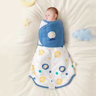 China 2022 Super New Products Breathable Winter Thicken All Cotton With Wings Bionic Newborn Baby Clothes Unisex Sleeping Bags for sale