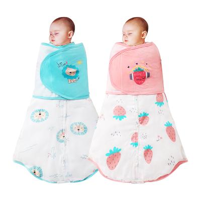 China Breathable 2022 New Products Spring Autumn Safe Material Silk Cotton With Wings Newborn Baby Unisex Clothes Set Blankets for sale