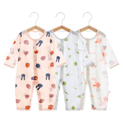 China Factory Customized Wholesale Baby Clothes Set Factory Customized Wholesale Price All Organic Cotton Newborn Baby Clothes Short Sleeve Jumpsuit Baby Clothes Set summer style for sale