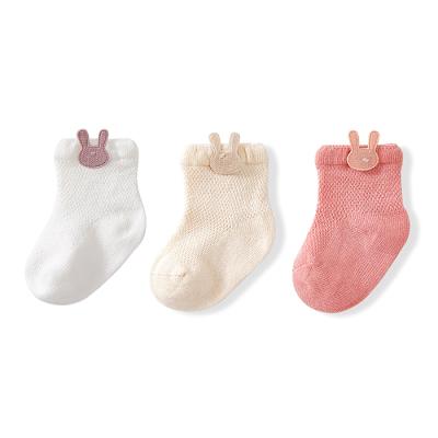 China 2022 Amazon Seller Summer Cute Baby Socks Anti Bacterial Cotton Warm Breathable Comfortable Anti Slip for sale