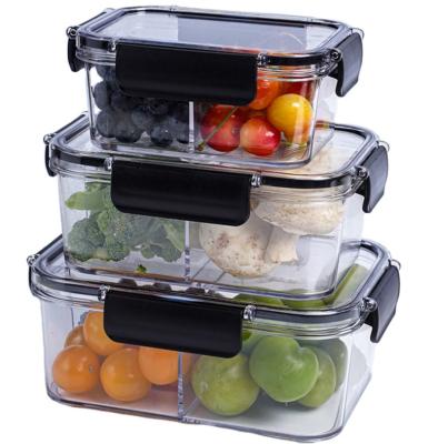 China Hot Selling Fashionable Clear Transparent Container Food Storage for sale